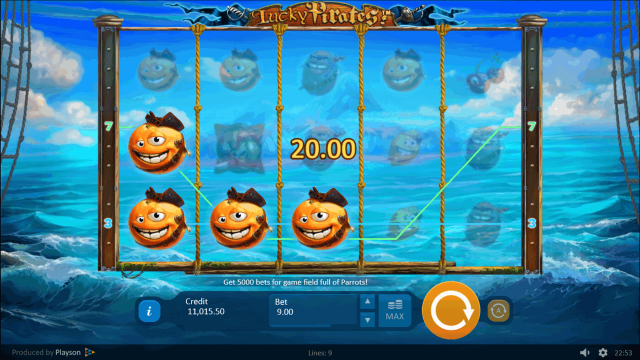 Бонусная игра Lucky Pirates! 7