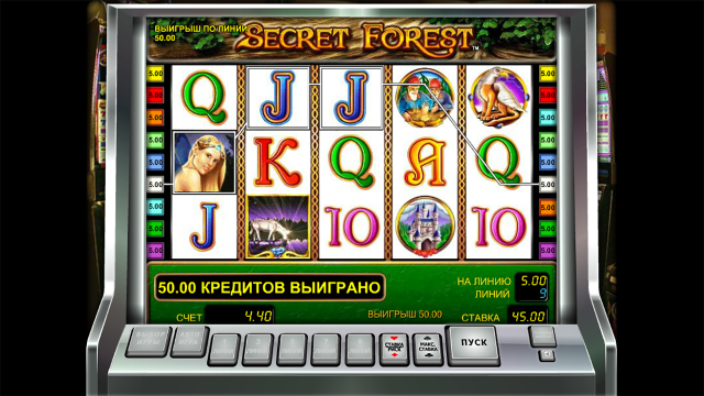 Характеристики слота Secret Forest 5