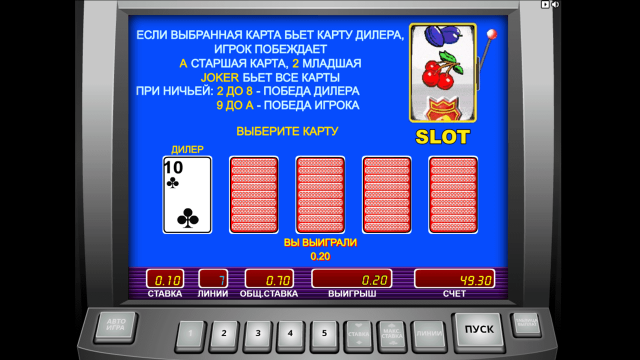 Характеристики слота Slot-O-Pol 7