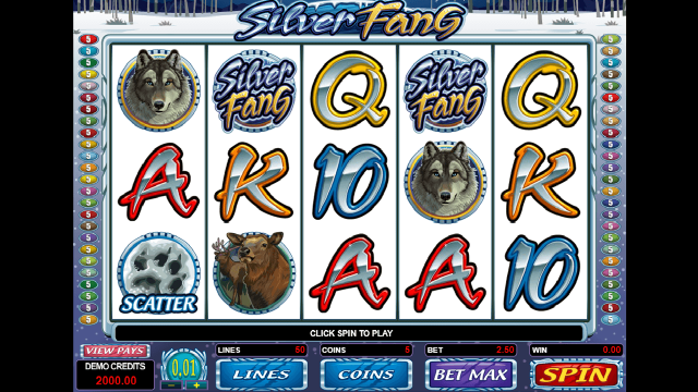 Игровой интерфейс Silver Fang 1