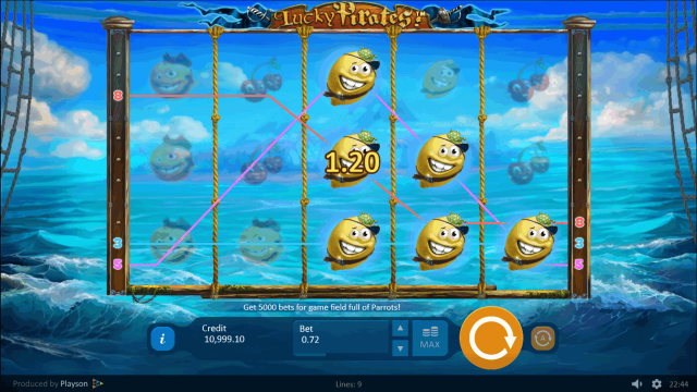 Бонусная игра Lucky Pirates! 4