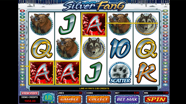 Игровой интерфейс Silver Fang 7