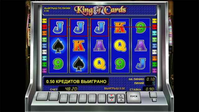 Характеристики слота King Of Cards 3