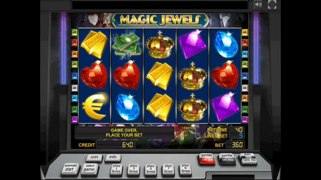 Характеристики слота Magic Jewels 10