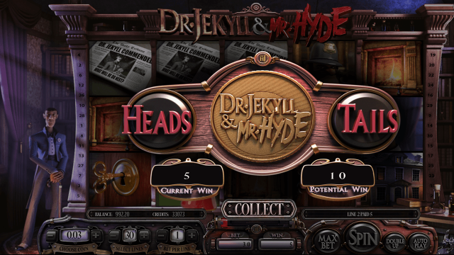 Игровой интерфейс Dr. Jekyll And Mr. Hyde 9